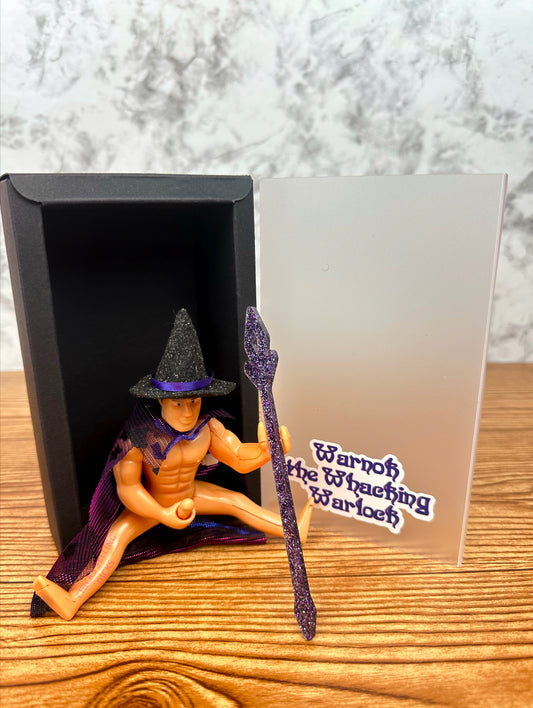 Warnok the Whacking Warlock - Halloween- Funny Gift - Gag Gift - Funny Gift - Naughty Halloween - Gift for her, Gift for him