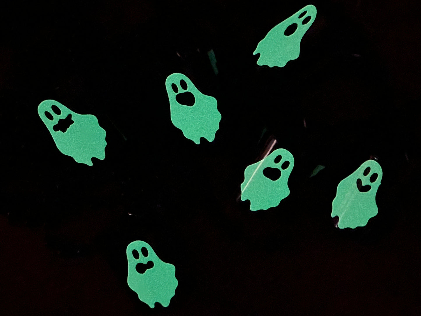 Glow In the Dark Ghost 6 Pack Bachelorette Party Shot Glasses on Necklace! Great For Bachelor Party - Necklace Shot Glasses - Boochelorette Party