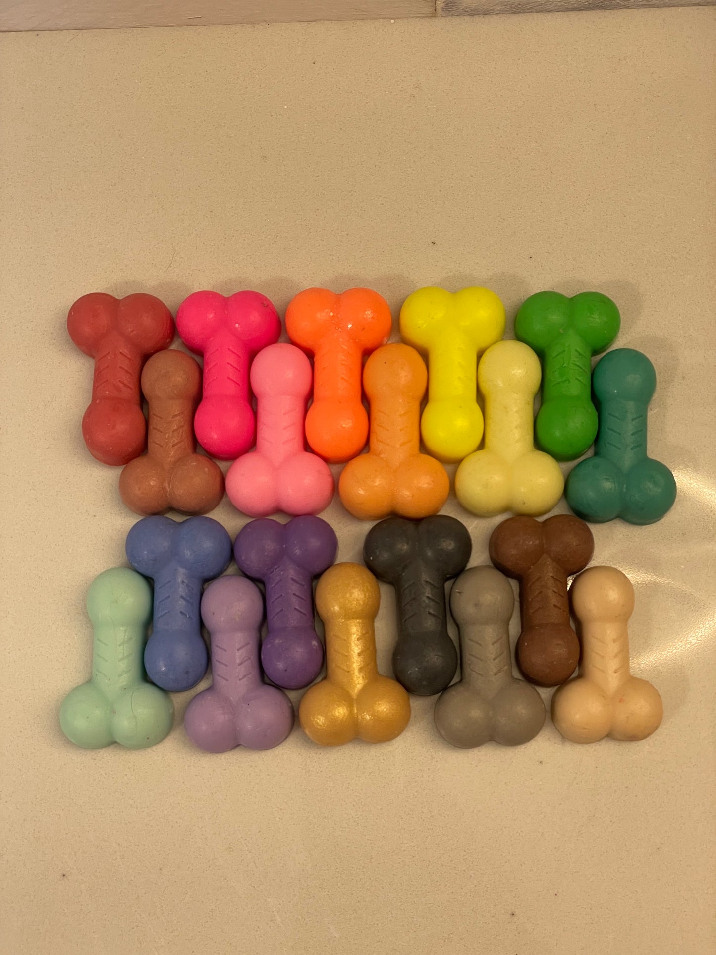 3 Pack of Mini Penis Soaps! Perfect for Bachelorette Party - Gag Gift - Dick Gift - Dick Soap - Fun Bachelor Party Favor - Bachelorette Party Favor