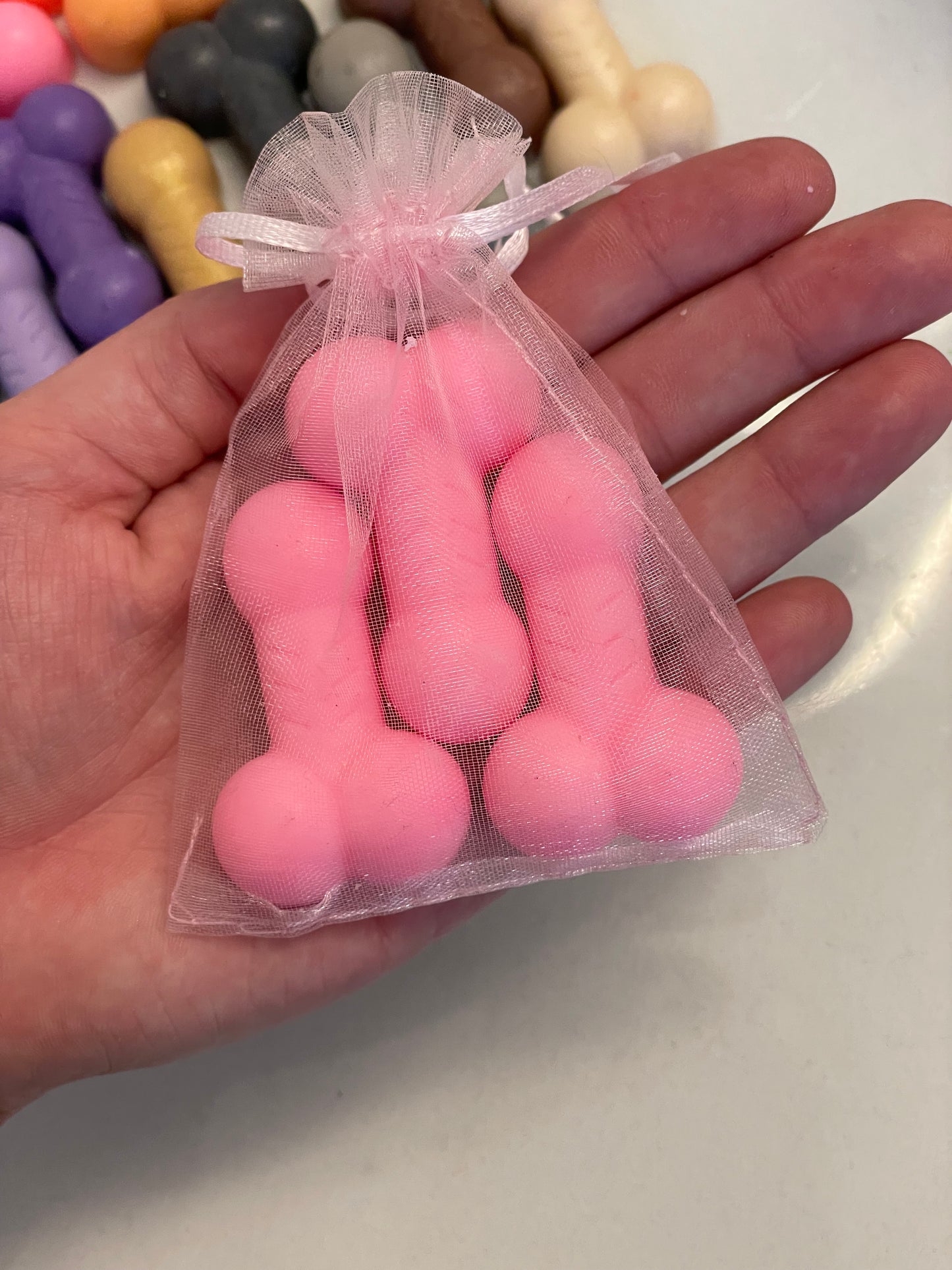 3 Pack of Mini Penis Soaps! Perfect for Bachelorette Party - Gag Gift - Dick Gift - Dick Soap - Fun Bachelor Party Favor - Bachelorette Party Favor